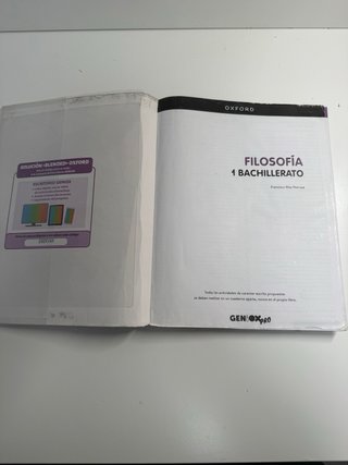Filosofía 1º Bachillerato.
