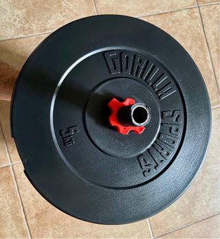 Discos de gimnasio 2kg, 2.5kg, 3kg, 5kg y 10kg