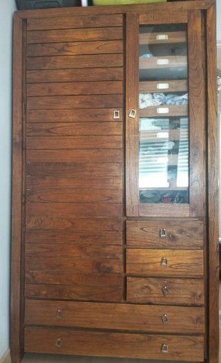 Armario colonial madera maciza