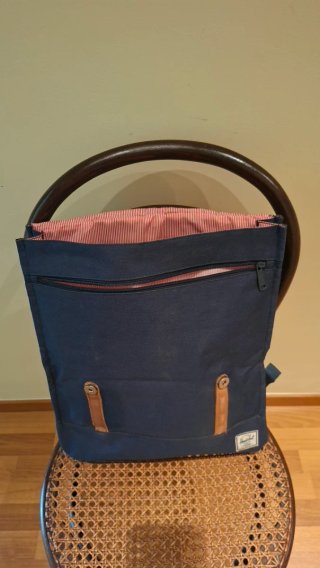 Mochila Herschel Azul y Marrón