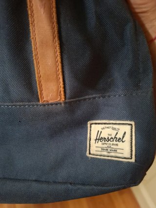 Mochila Herschel Azul y Marrón