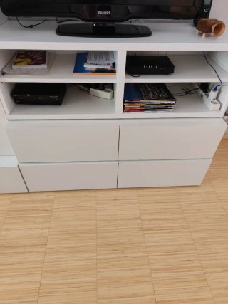 Mueble de salón Ikea blanco