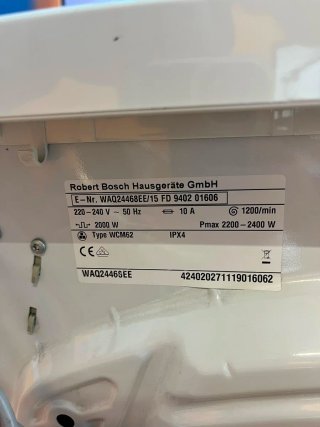 Lavadora Bosch Avantixx 8 VarioPerfect