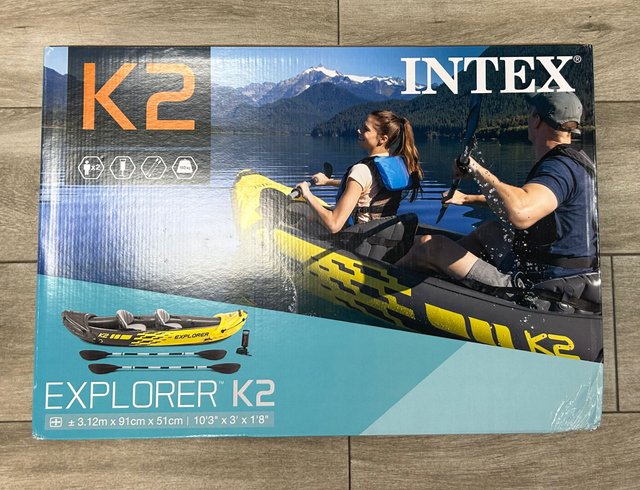 Kayak inflable Intex Explorer K2 - miniatura 4