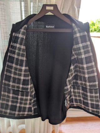Chaleco Barbour negro XL