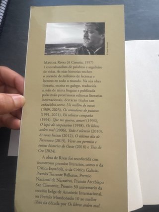 Tras do ceo de Manuel Rivas