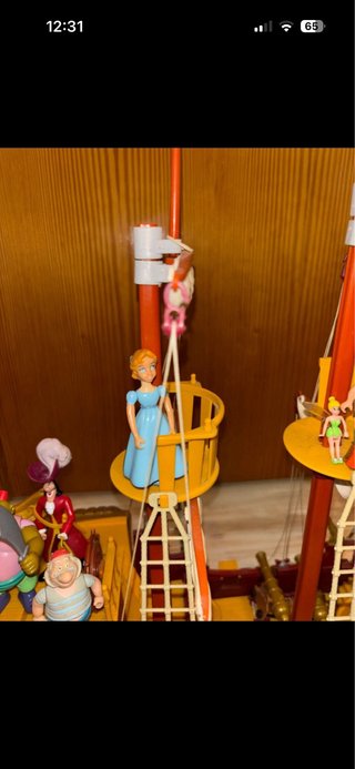 Barco Pirata Peter Pan Disney Famosa