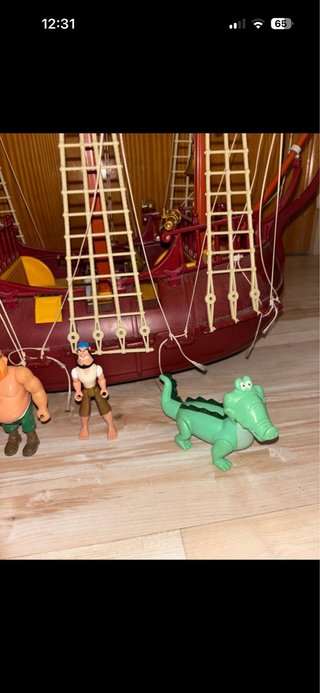 Barco Pirata Peter Pan Disney Famosa