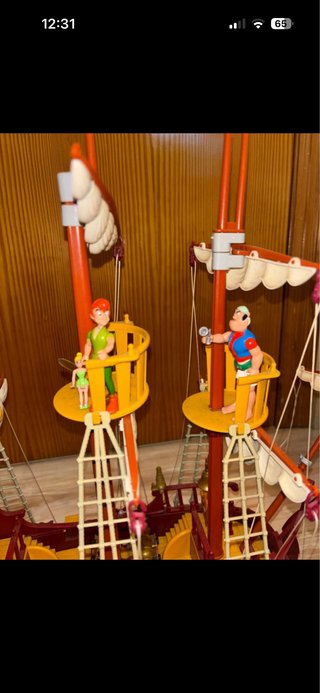 Barco Pirata Peter Pan Disney Famosa