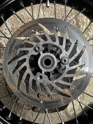 Ruedas Supermotard con llantas y discos