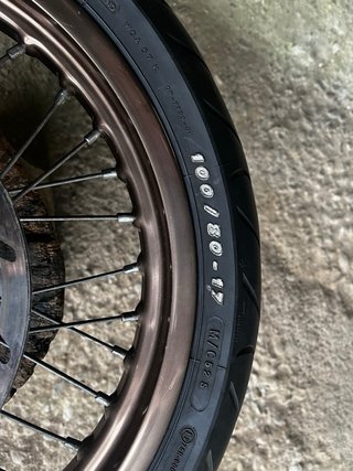 Ruedas Supermotard con llantas y discos