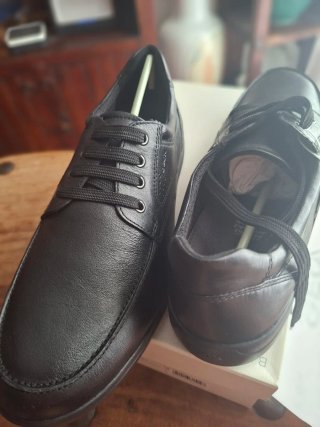 Zapatos Geox de Piel Hombre Negros