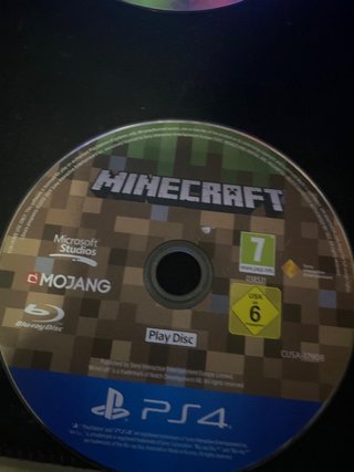 Minecraft PS4 Blu-ray Disc