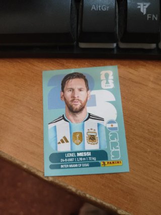 Cromos de fútbol Lionel Messi Panini
