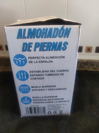 Almohada Piernas + Espejo Compacto Nuevo (Urge)