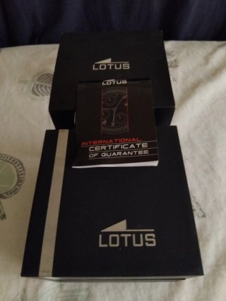 Reloj Lotus Hombre Caja Original