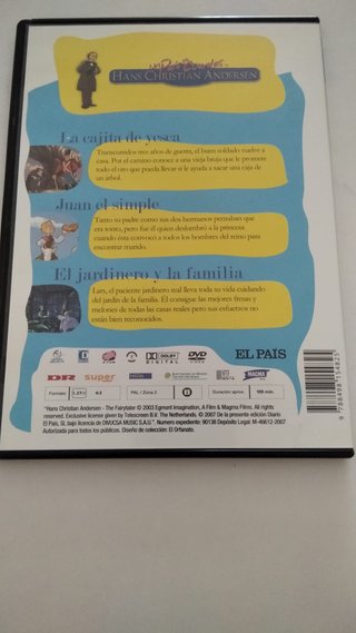 DVD Cuentos Hans Christian Andersen