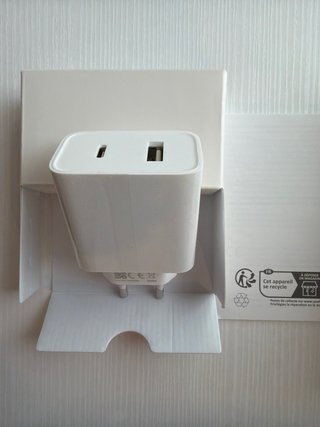 Cargador Xiaomi 33W Tipo A + Tipo C