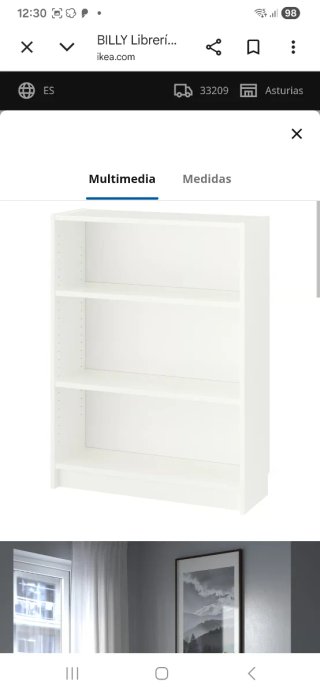 Librería Billy Ikea