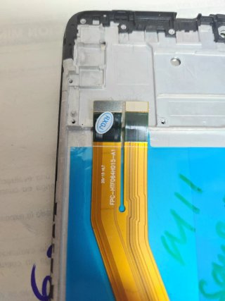 Pantalla Samsung M11 con chasis