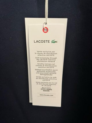 Sudadera Lacoste Azul Marino Talla M