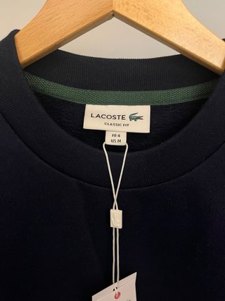 Sudadera Lacoste Azul Marino Talla M