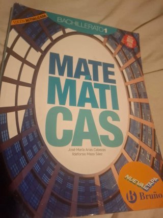 Lote de libros de texto de 1°Bachillerato