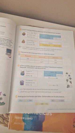 Libros de texto Matematicas 3 primaria SM