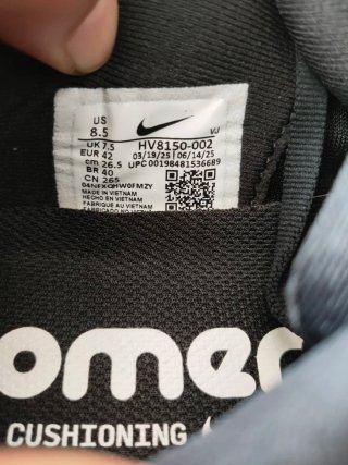 Nike Vomero Plus Zapatillas Negras Blancas