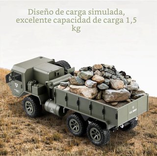 Camión Militar RC 1:12 6WD