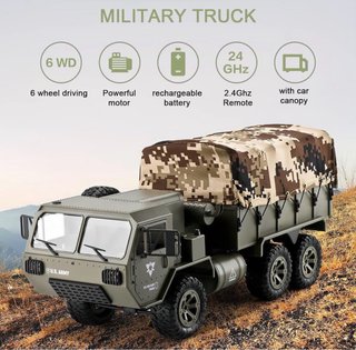 Camión Militar RC 1:12 6WD