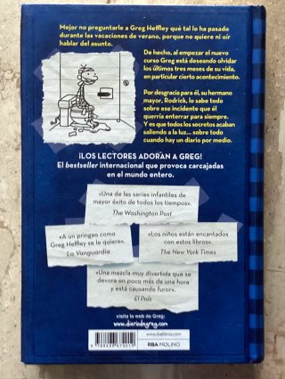 El Diario de Greg. 1,2 y 3.