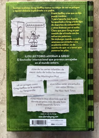 El Diario de Greg. 1,2 y 3.