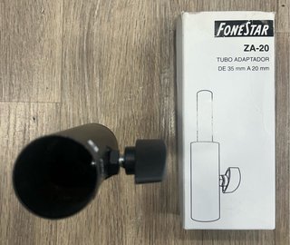 Adaptador de tubo para altavoz de 35mm a 20mm.