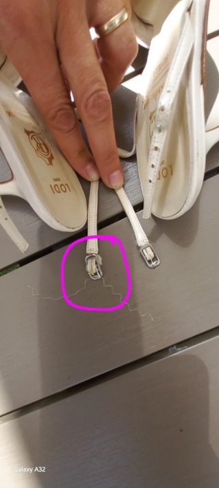 Zapatos de Novia tacón Lodi blancos anacardos.