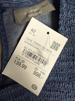 Vestido vaquero talla 42
