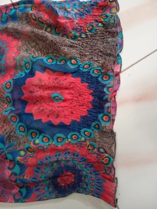 Blusa mujer manga larga estampada