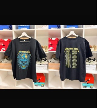 Camiseta Metallica World Tour 2026