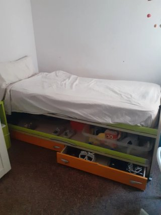 Cama Moretti 2 camas + 2 cajones