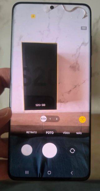 Samsung S20+ 5G 128GB Negro