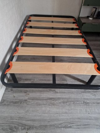 Somier de lamas 105x190 con patas