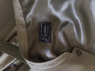 Traje corto hombre beige/marrón