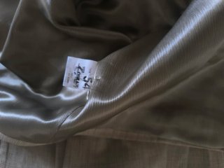 Traje corto hombre beige/marrón