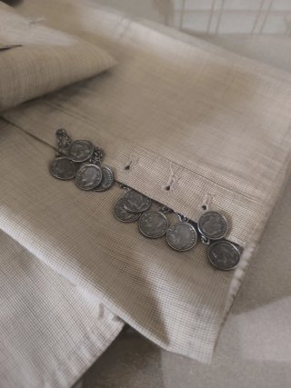 Traje corto hombre beige/marrón