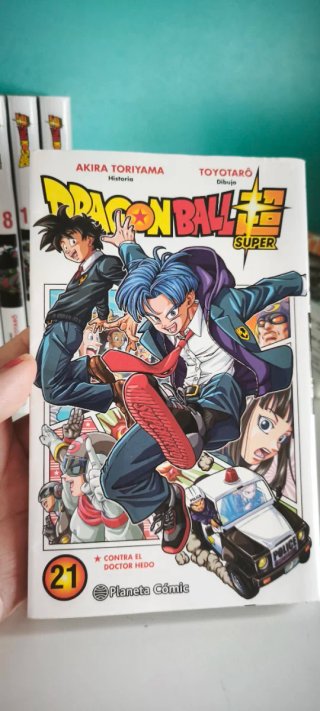 Libros dragón ball super del 1 al 21 en castellano