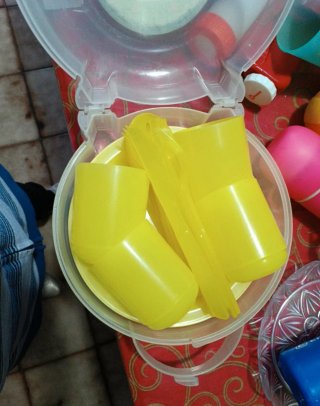 Set Picnic Alarm Clock 4 Persone
