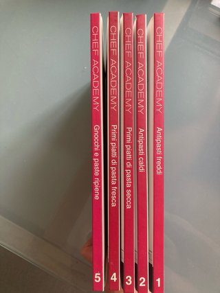 Chef Academy 5 vol + 10 dvd