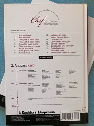 Chef Academy 5 vol + 10 dvd