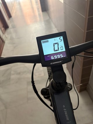 Bicicleta Conor Eléctrica Gris