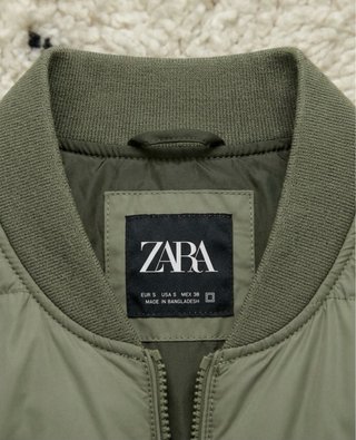 Chaleco Zara Verde Oliva
